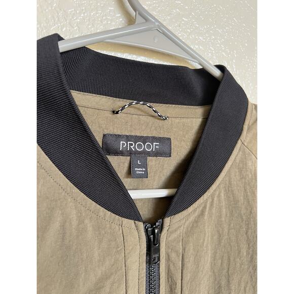 Huckberry Proof Duffel Bomber in Olive Men’s Size Large - Picture 3 of 6